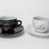 Cappuccino Tassen - Schwarz